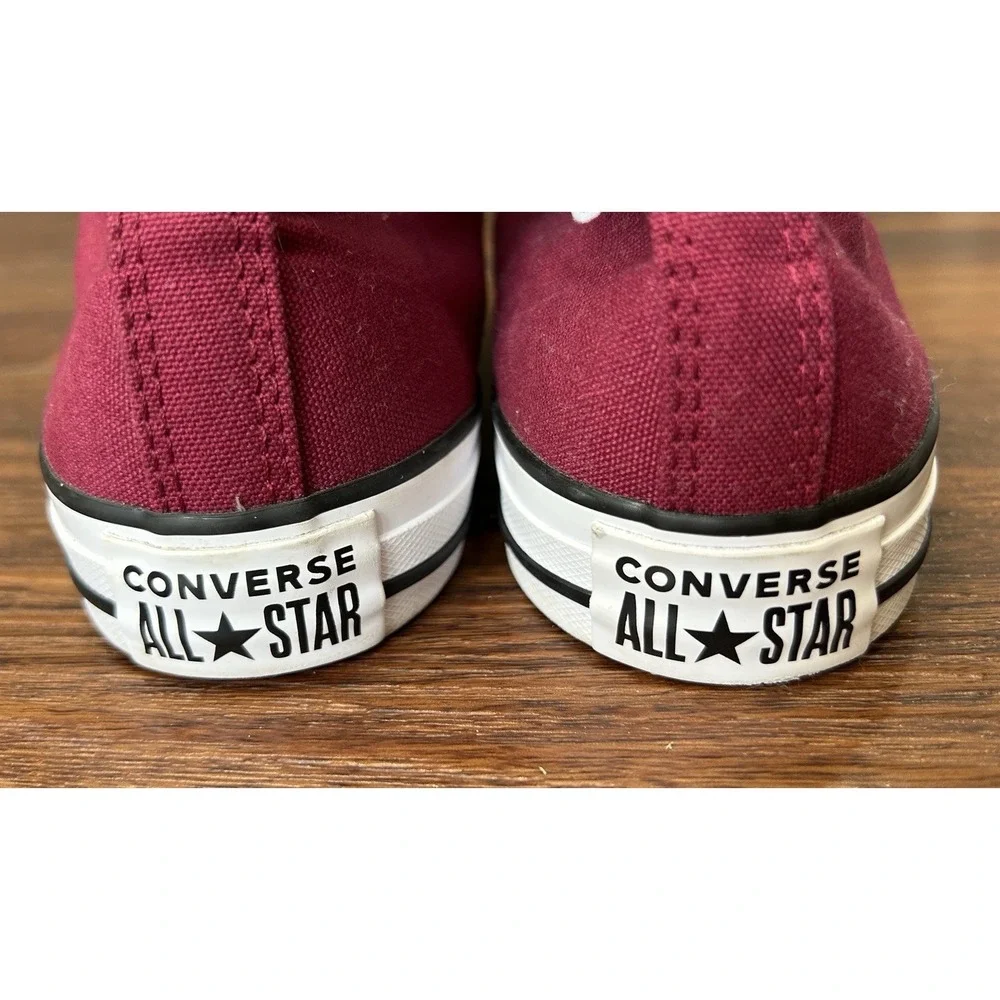 Converse Chuck Taylor All Star High Maroon Men's Size 7 Women's Size 9 M9613